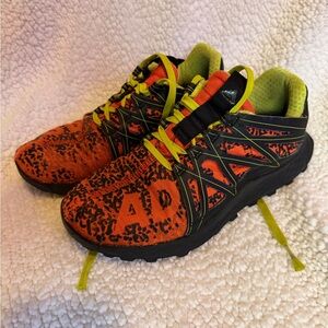 adidas Kids' Orange and Black Sneakers